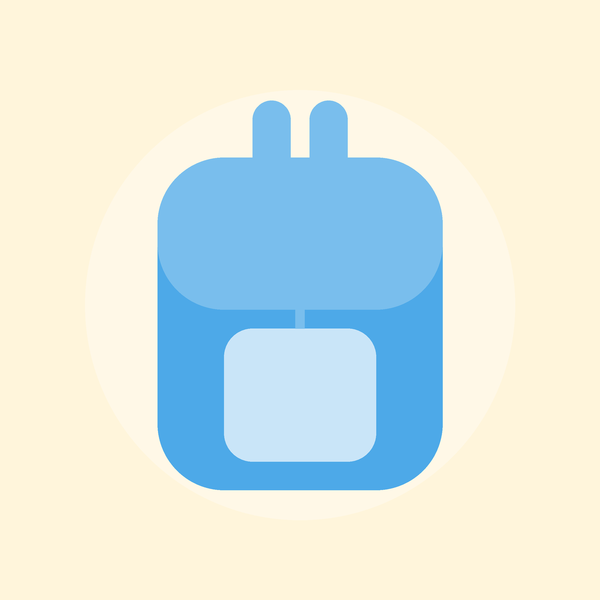 Kids School Backpack - Dino