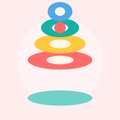 Wooden Stacking Rainbow Toy